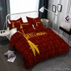 Classic Potter Novel Film 3D Cartoon Printed Duvet Cover Set Twin Full Queen King Size Bedding Set Bed Linens for Boys and Girls C0223