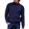 Alto pescoço camisola homens outono inverno turtleneck camisola pulôver streewtear slim fit homens casuais camisolas moda roupas 2021 y0907