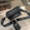 유엔 나일론 블랙 카메라 가방 여성 남성 디자이너 크로스 바디 캐주얼 어깨 전화 가방 작은 플랩 패션 스타일 165L
