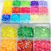 15000PCS / 1BOX AB Jelly 3mm / 4mm / eller 5mm Flatback Resin Rhinestones SS12 / 16 / eller 20SS Candy Cab Embellishments Craft eller Nail Supplies