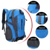 40L mochila impermeável bolsa de ombro para esportes ao ar livre escalada camping caminhadas saco de alpinismo laranja mochila esportiva Q0721