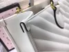 2022 Womens luxury designer messenger bag ladies handbag casual leather one shoulder handbags women shopping large B8