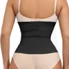 Slimming Sheath Woman Flat Belly Binders and Shaper Postpartum Recovery Colombian Girdles Waste Trainer Tummy Trimmer Waist Belt 211230