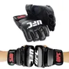 leather boxing mitts