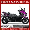 Yamaha Tmax500 Max-500 Tmax-500 109No.134 Tmax Max 500 T Max500 Rose Black 2001 2002 2003 2004 2005 2006 2007 T-MAX500 01 02 03 04 05 06 07 OEM 페어링