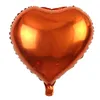 Hota vente amour coeur forme 18 pouces feuille ballon anniversaire mariage nouvel an remise des diplômes fête décoration ballons à air DAP45