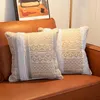 Cushion/Decorative Pillow Luxury Cushion Cover Beige 45x45cm Handmade Tuft Embriodery Morroccan Style Home Decoration Living Room Sofa Couch