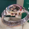 Relógios mecânicos automáticos de 40 mm de alta qualidade, homens, relógios de diamante de diamante masculinos de aço inoxidável dobramento esporte esporte à prova d'água Moda de pulso Man Wristwatches