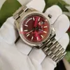 Top Quality Watches men Wristwatches BP Maker 40mm 228239 Stainless Steel Sapphire Glass red Dial 2813 Movement Automatic Mechanical Mens Watch