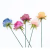 2pcs 6cm Fake Plant Silk Roses Head Flower Wall Wedding Home Decor Accessories Diy Scrapbook Christmas Wreath Artificial jllJAZ