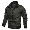 Toppkvalitetsmäns funktion av vindmärket Jacka Casual Streetwear Tactical Bomber Windbreaker Jackor Höst Vinter 210927