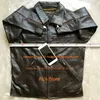 Men's Vests Super Quality Vintage Heavy 22 Oz Canvas Waterroof Cow Leather Patch Casual Vest Kare22