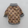 Letter Print Pet Jacket Outdoor Party Style Puppy Coat Dog Apparel Teddy Schnauzer Bichon Dogs Clothing269k
