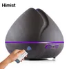 500ml Remote Control Air Aroma Ultrasonic Humidifier With Color LED Lights Electric Aromatherapy Essential Oil Diffuser home