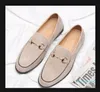 Mode printemps hommes velours mocassins fête mariage chaussures Europe Style noir marron gris velours pantoufles conduite mocassins 38-44