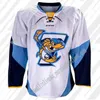Toledo Walleye Ice Hockey Jersey 남성 자수 스티치 숫자 및 이름 유니폼 사용자 정의