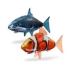 Jouets télécommandés Air natation RC animaux infrarouge mouche ballons Clown poisson jouet pour enfants cadeaux de noël décoration 2201132725020