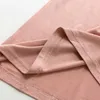 Vêtements de nuit coton femmes manches courtes dentelle col en V modal chemise de nuit lâche moelleux chemises de nuit rose doux sommeil robe chemises de nuit 210924