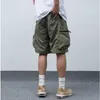 IEFB / Usura da uomo Summer Casual Tutas Big Size Big Size Color Block Patchwork Zipper Pantaloni da tasca con cerniera Pantaloncini da uomo 9Y1079 210713