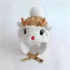 Chapeau d'hiver pour enfants bébé coupe-vent chaud mignon bébé cerf de noël plus Veet chapeaux épaississants