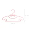 Kleiderbügel Racks 5/10 stücke Kinder Kleiderbügel Tragbare Kunststoff Display Winddicht Kinder Mäntel Baby Kleidung Organizer