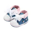 First Walkers Born Neonato Baby Girl Shoes Soft Sole Bowknot Principessa Carino Scarpa Scarpa Toddler Walking 0-18m Prewalkers Greppia