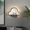 Nordisk Minimalistisk gånggång Vägglampa Modern Sovrum Bedside Living Room Led Light Super Bright Creative Storage Kitchen Fixtures 210724