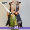 Genshin Impact Costumes Razor Cosplay Halloween Party Game dla unisex Y0903