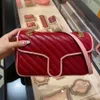 Marmont – sacs à main en cuir pour femmes, sacs à bandoulière de luxe, deux tailles, 2021