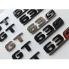 Emblemas cromados para porta-malas, letras pretas, emblemas, emblema stikcer para mercedes benz x290 coupe amg gt 63 s gt63s285p