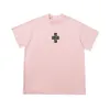 Kvinnor T Shirt Classic Candy-Colored Trendy Macarons Wave Tees Casual Summer Short Sleeve Mens Tops Ins Hot