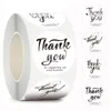 1.5inch 500pcs Roll Thank You Adhesive Stickers Label Box Baking Business Package Envelope Holiday Decor