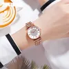 Wristwatches SKMEI Trendy Brand Simple Temperament Women's Watch Starry Wishing Sparkling Diamond Waterproof Ladies 1533
