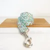 مجيد Kek Dog Cold Flowers Flowers Pet Custom Custom Engrave و Leash Set Quick Release Nylon Necklace Y200515