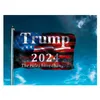 Donald Trump Flags 2024 Re-Elect Trump 2024 Save America Again Bandiera con striscione decorativo per esterni in ottone 3x5 ft HH21-73