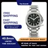 Holshorloges Aquanaut Series Heren Zelfwindende Mechanische Luxe Watch Datum Display Sapphire Business Topmerk Roestvrij staal