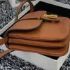 Women cow leather flip messenger shoulder bag handbags Lady fashion designer padlock Evening Bags clutch purse Wallet Tote