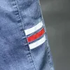 Plus Größe 7XL 8XL 9XL 10XL Herren Jeans Mode Lässig Jogger Harem Denim Hosen 3 Farben Hip Hop Splice Schlanke Männliche Hosen 210723