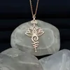 Artistieke Lotus Bloem Hanger Ketting Hippie Kettingen Vrouwen Holle Plating Kettingen Jewlery Gift Yoga Healing Charms Hangers G1206