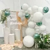 Podwojona moreli czekolada Brązowy balon łuk Garland Materiały ślubne Partia urodzinowa Płeć Wyświetl Dekoracja Baby Shower Decor 210719