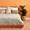 Blankets Blanket Winter Christmas Green Orange Warm Year 2022 Gift Double Single Size Mint Coton Polyester Unisex