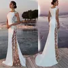 Günlük Elbiseler Moda İnce Katı Top Kadın Elbise Balo Zarif Örgün Parti Düğün Dantel Nedime Elbisesi Yaz Giysileri