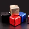 Square Magic Dice Cube Metal Fidget Döndüren Üst Antistress Fingertiptoys El Döndüren Erken Eğitim Öğrenme Havalandırma Havalandırma Şeyleri Masa7293259