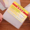 Transparent Card Holders Protector Sleeves ID Card Holder Wallets Purse Business Credit Card Cover Bags 1 pcs 60*93mm