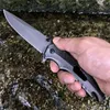 Fast Open Tactical Folding Knife 5CR15MOV 57HRC Titanium STEEK HANDLE HAMT SURVIVAL FICK Knife Utility Outdoor Camping Tools