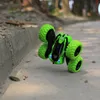 Fernbedienung Stunt doppelseitige Dumperrolle Vierrad-Jungenauto geländegängig unfallsicheres Kinderspielzeug wiederaufladbar