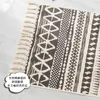 Wind Nordic minimalist natural cotton and linen carpet bedroom bedside mats living room sofa coffee table mats