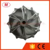 K16 51.62/63.98mm 6+6 blades Turbocharger Turbo Billet compressor wheel/Aluminum 2618/Milling wheel for Cartridge/CHRA/Core