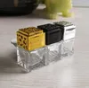 Auto Parfüm Air Vent Clip Cube Lufterfrischer Leere Glasflasche für Autos Auto Anhänger Ätherische Öle Diffusor Duft SN4060