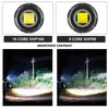 16 Core XHP160 Torcia a led super luminosa Torcia impermeabile Torcia resistente all'usura e a prova di caduta 5 modalità di illuminazione Zoomabile ricaricabile J220713